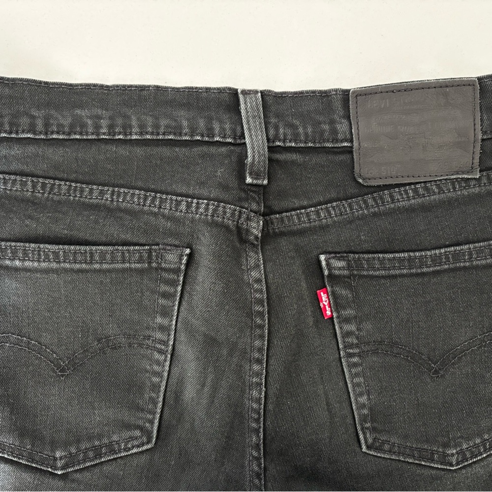Levi’s Black Slim Jeans – Water<Less – W29 L30